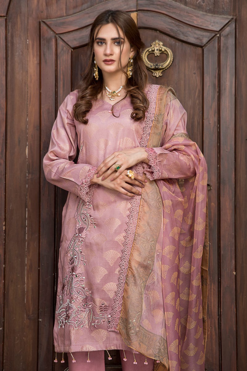 Ready to Wear 3 Pcs Lawn Collection by Arwah 01