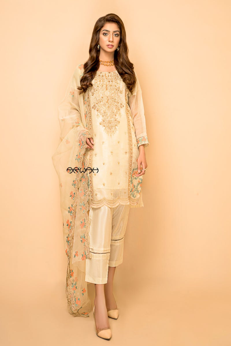Ready to Wear Semi Formal 3 Pcs Arwah Collection 04