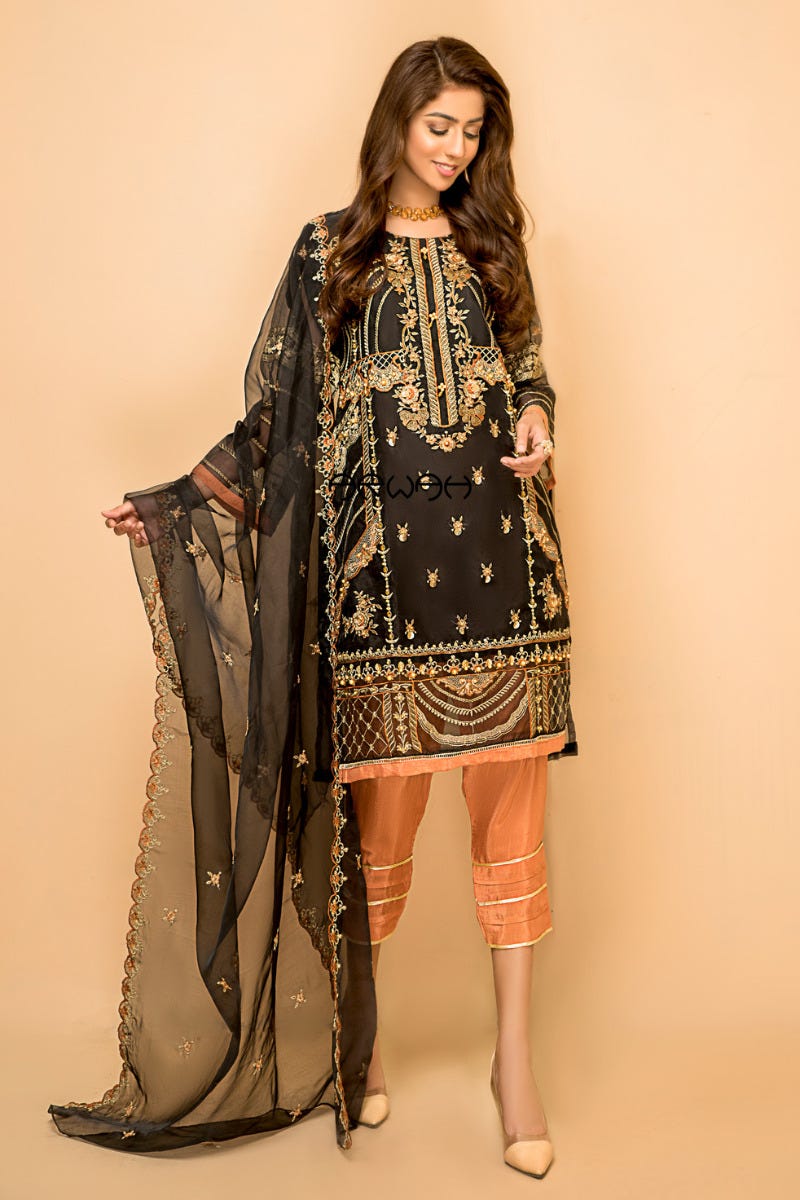 Ready to Wear Semi Formal 3 Pcs Arwah Collection 06