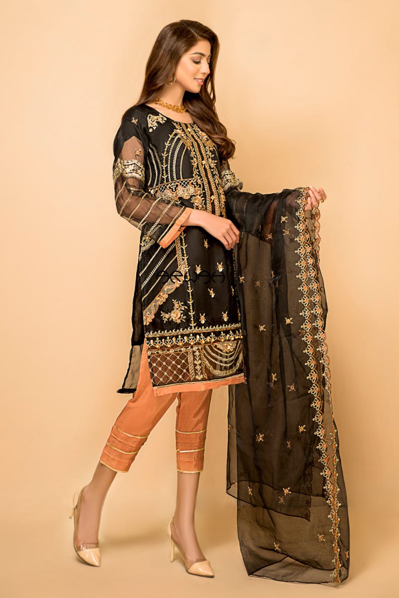 Ready to Wear Semi Formal 3 Pcs Arwah Collection 06