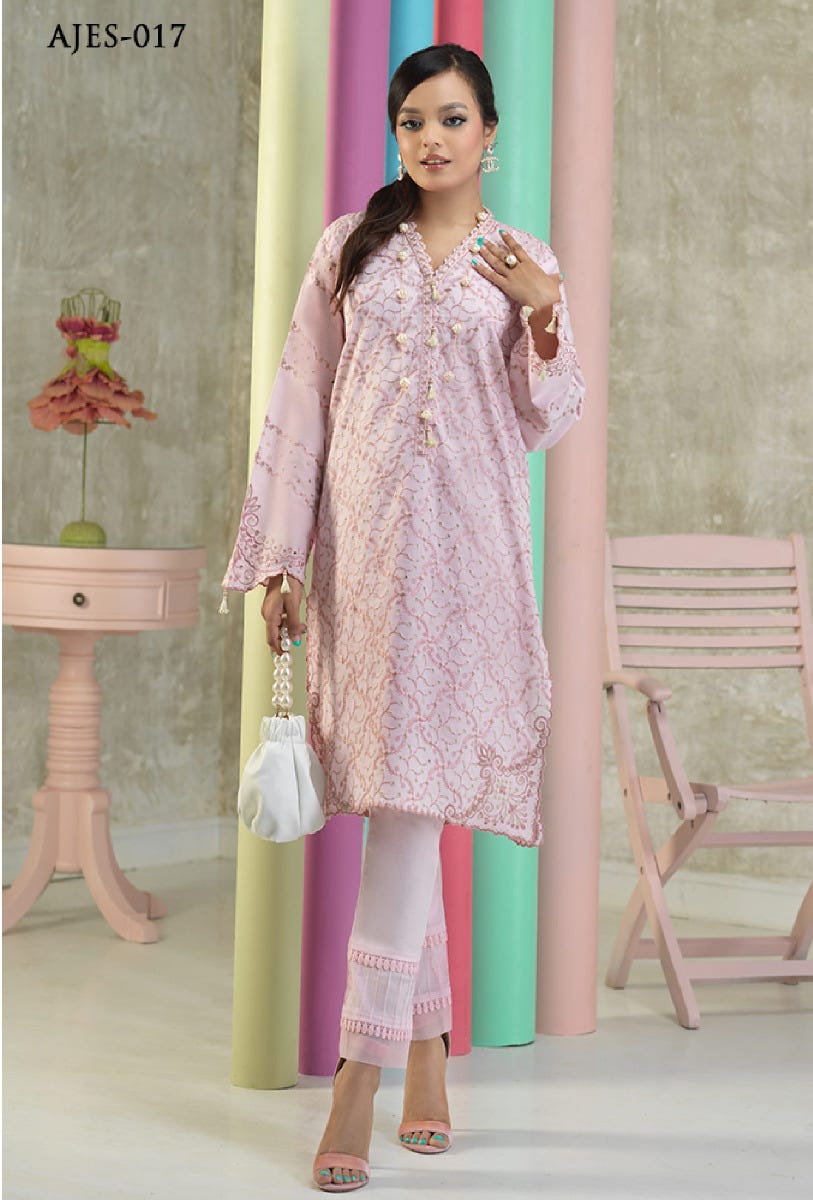 Asim Jofa Ready to Wear 2 Pcs Embroidered Lawn Collection 16