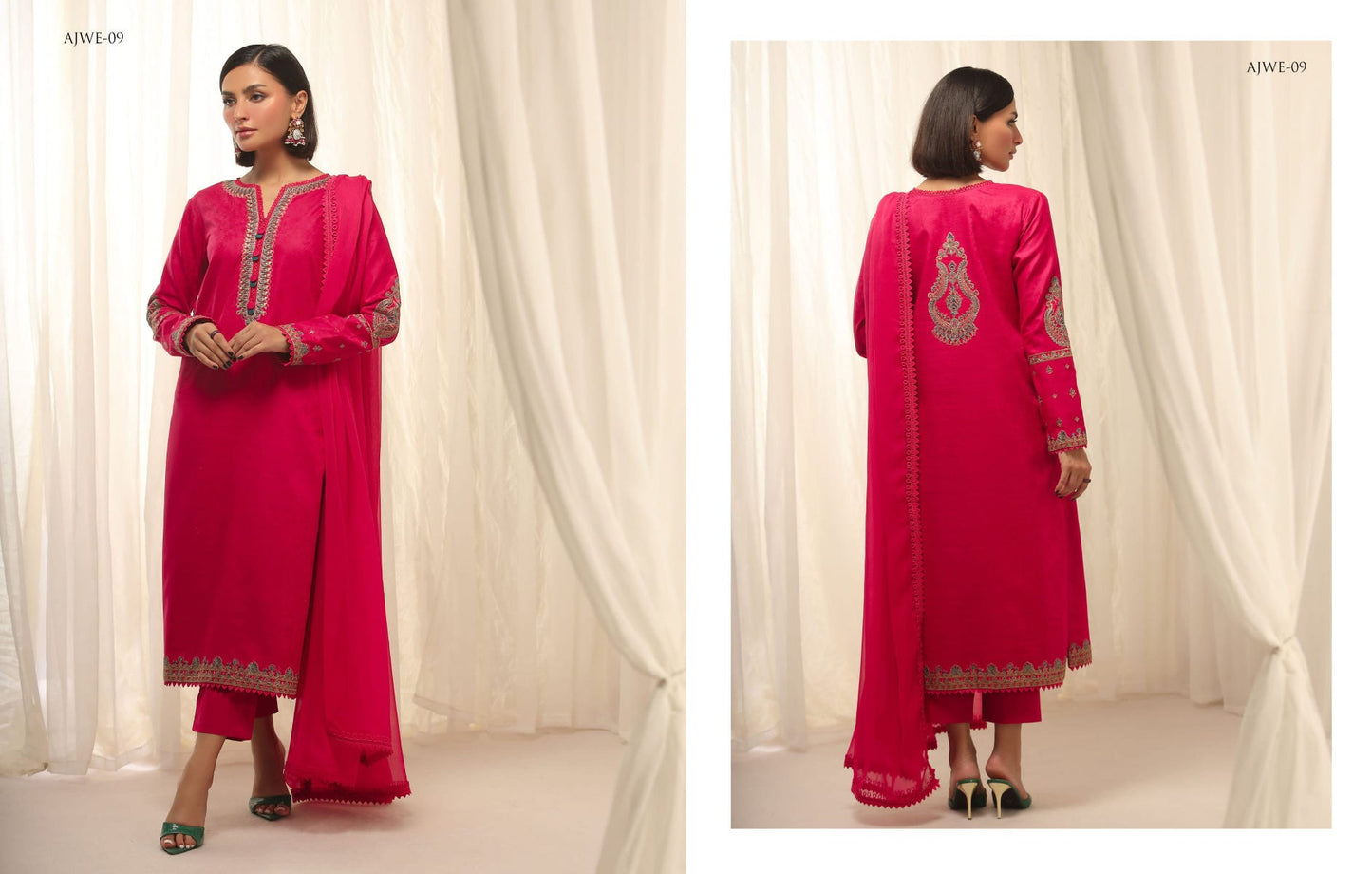 Asim Jofa Ready to Wear 3 Pcs Winter Collection 09
