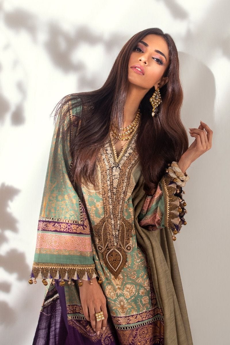 Sana Safinaz Winter Ready to Wear Kurnool Collection 1A