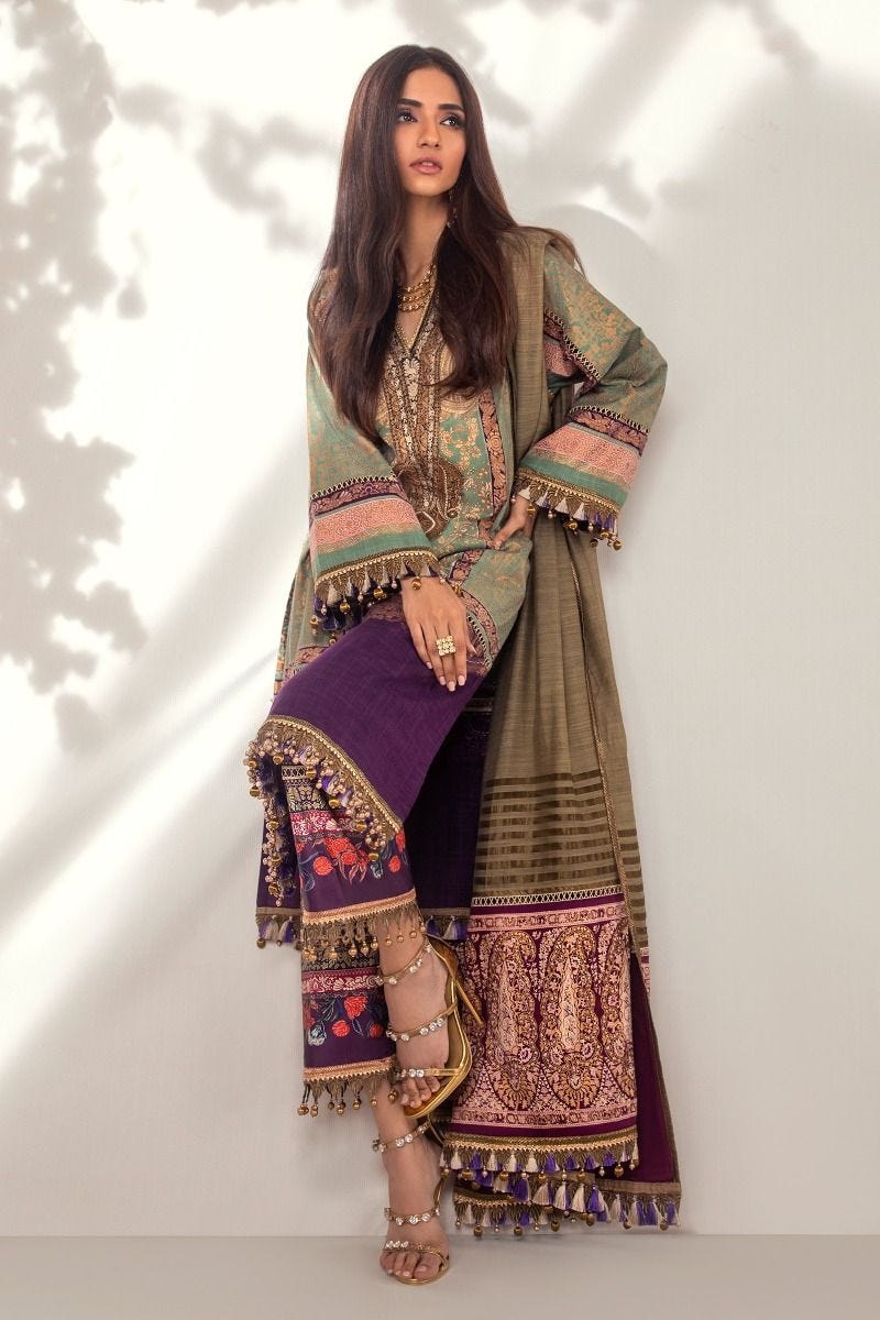 Sana Safinaz Winter Ready to Wear Kurnool Collection 1A