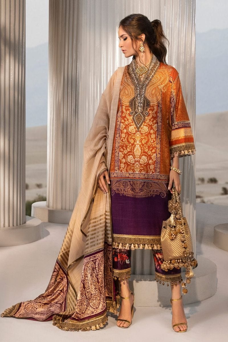 Sana Safinaz Winter Ready to Wear Kurnool Collection 1B