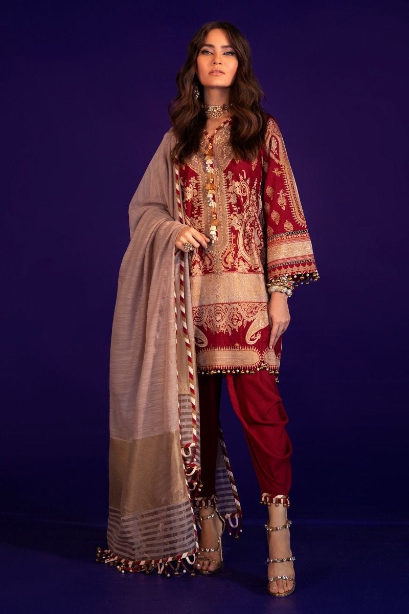 Sana Safinaz Winter Ready to Wear Kurnool Collection 2A