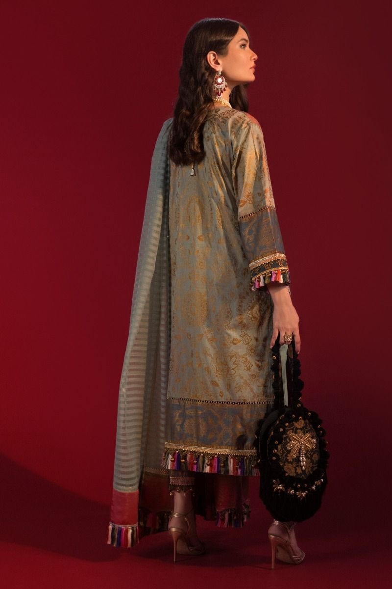 Sana Safinaz Winter Ready to Wear Kurnool Collection 4B