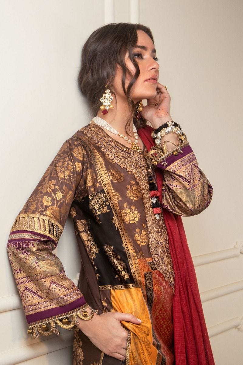 Sana Safinaz Winter Ready to Wear Kurnool Collection 6A
