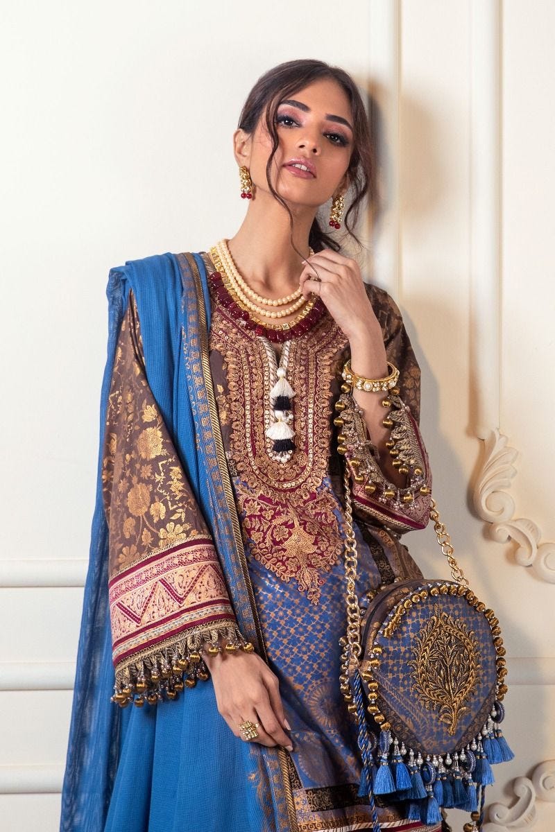 Sana Safinaz Winter Ready to Wear Kurnool Collection 6B