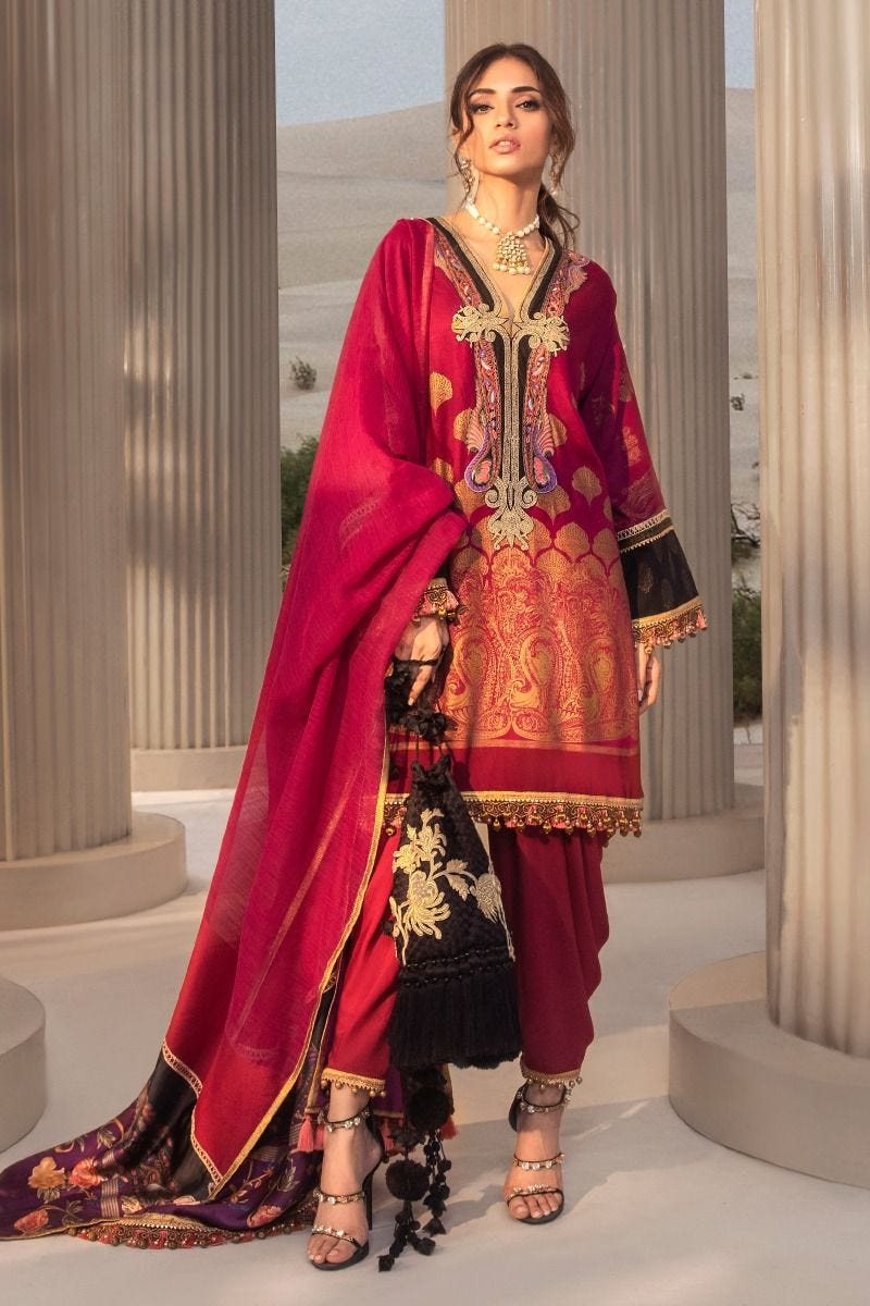 Sana Safinaz Winter Ready to Wear Kurnool Collection 7A