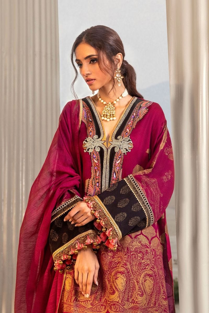 Sana Safinaz Winter Ready to Wear Kurnool Collection 7A