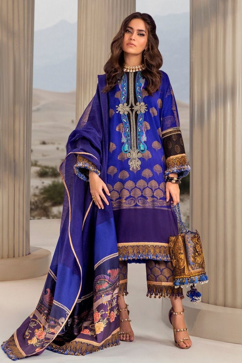 Sana Safinaz Winter Ready to Wear Kurnool Collection 7B