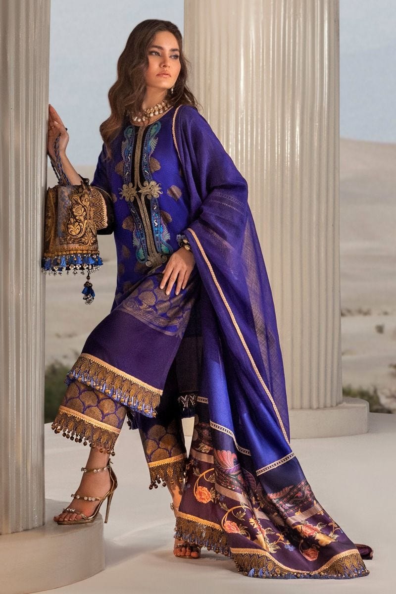Sana Safinaz Winter Ready to Wear Kurnool Collection 7B