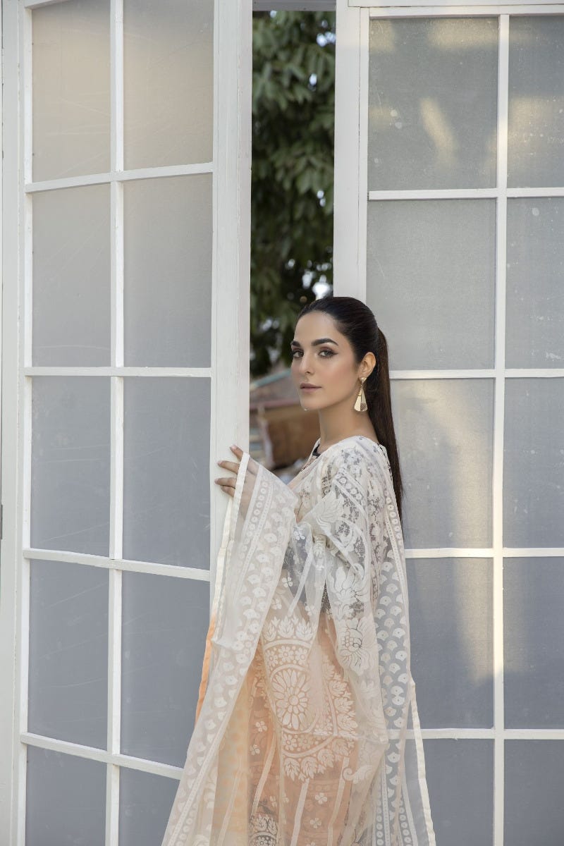 Mona Ready to Wear 3 Pcs Embroidered Lawn Collection 03