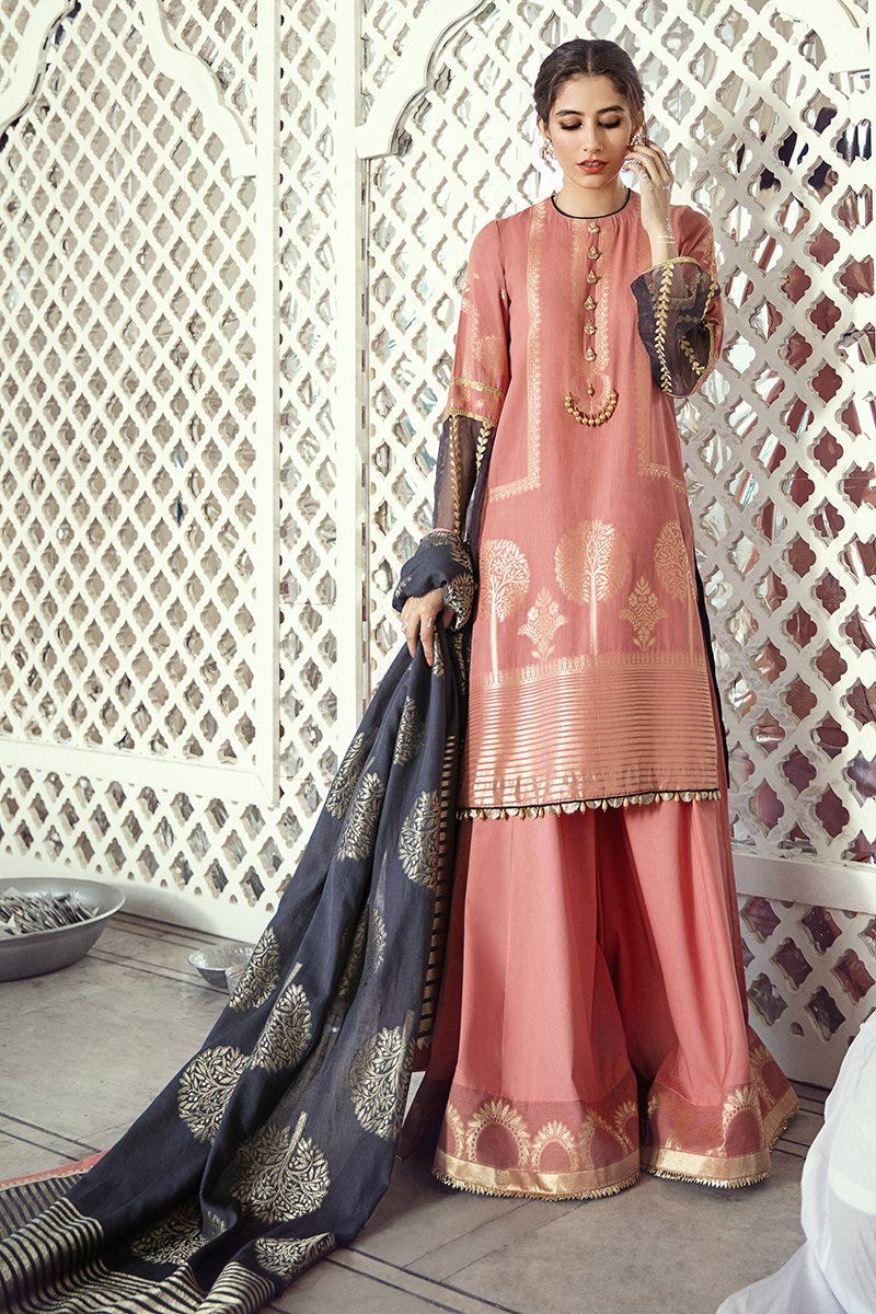 Luxury Lawn Sheesh Mahal Collection by Cross stitch 13
