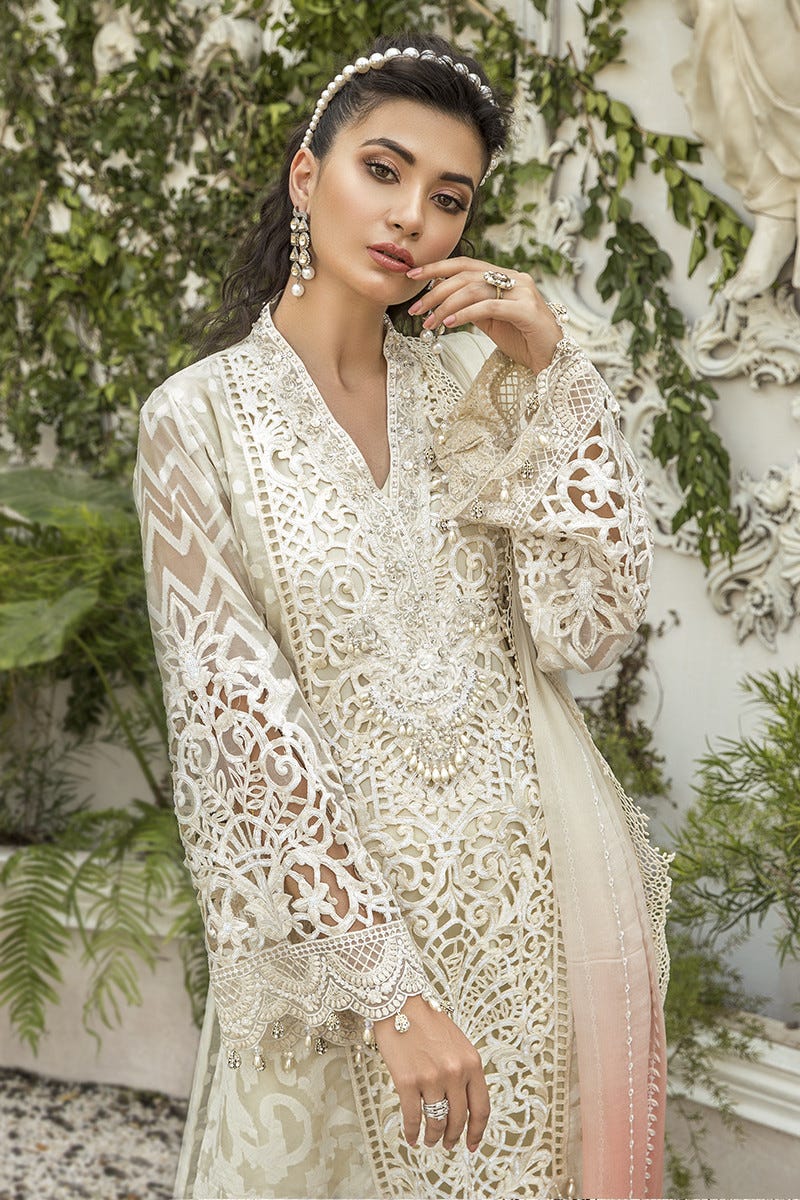 Maria B Mbroidered Ready to Wear Dress BD-1905