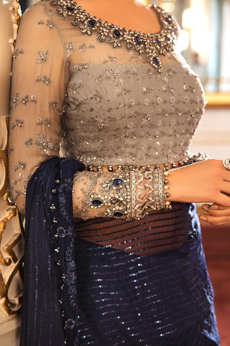 Maria B Mbroidered Ready to Wear Collection BD-2004