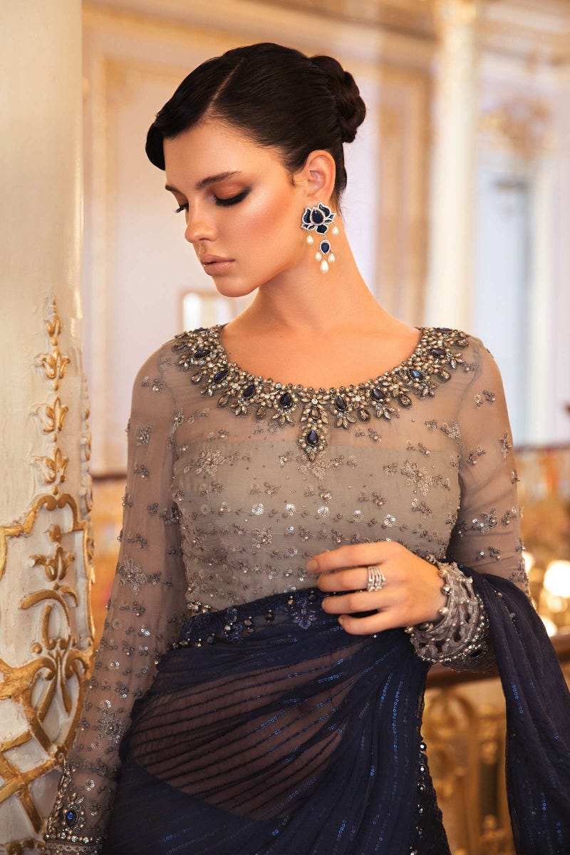 Maria B Mbroidered Ready to Wear Collection BD-2004