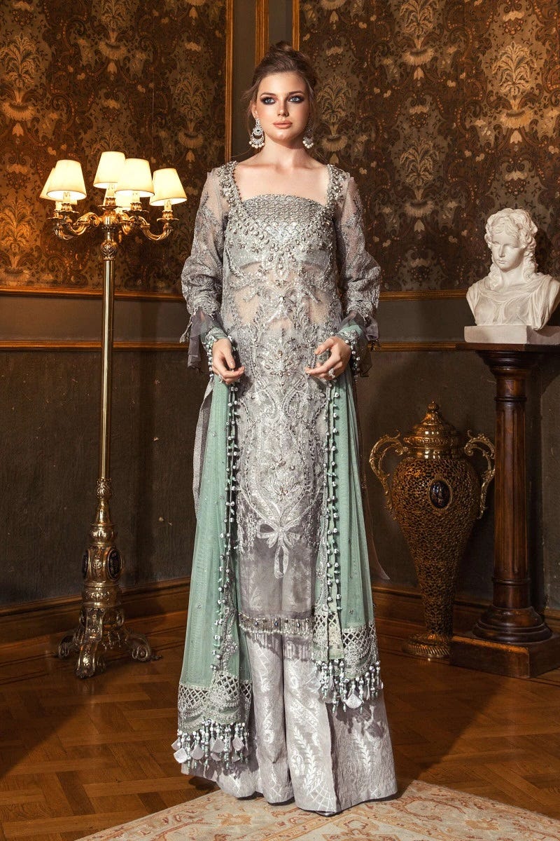 Maria B Mbroidered Ready to Wear Collection BD-2005