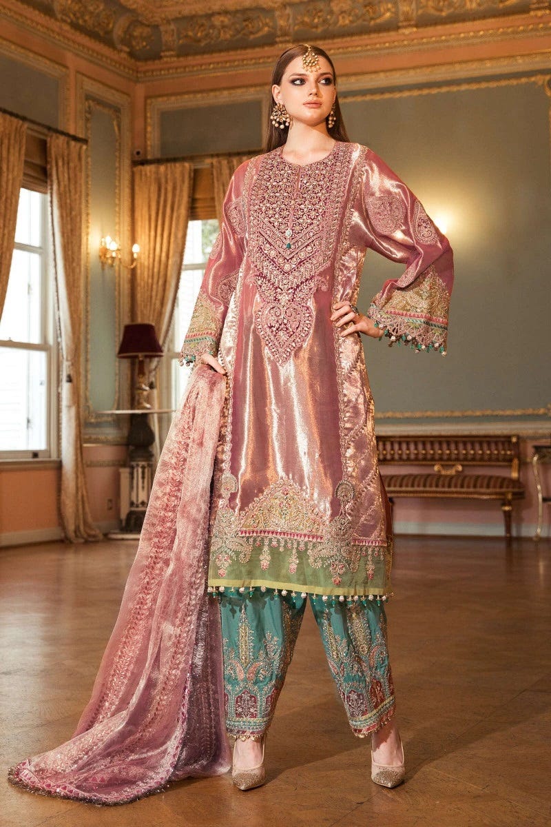 Maria B Mbroidered Ready to Wear Collection BD-2008