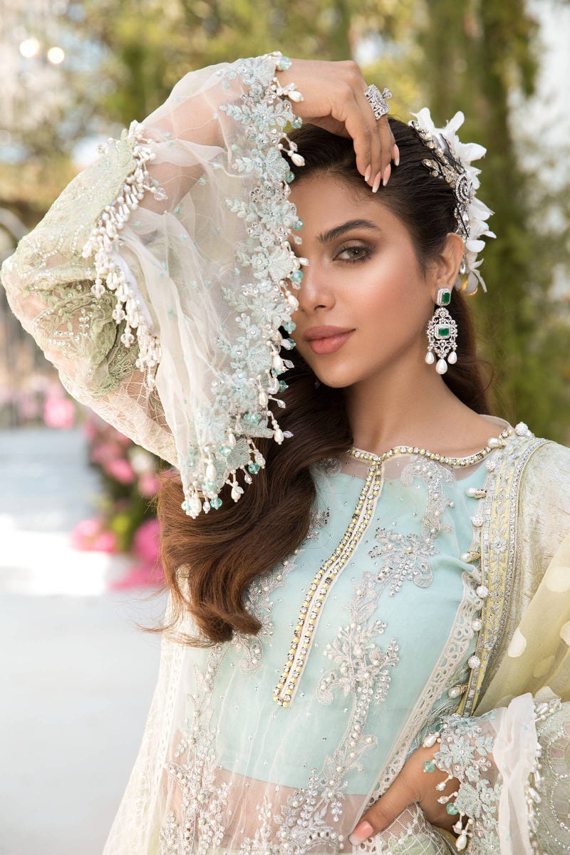 Maria b Mbroidered Ready to Wear Eid Collection BD-2102