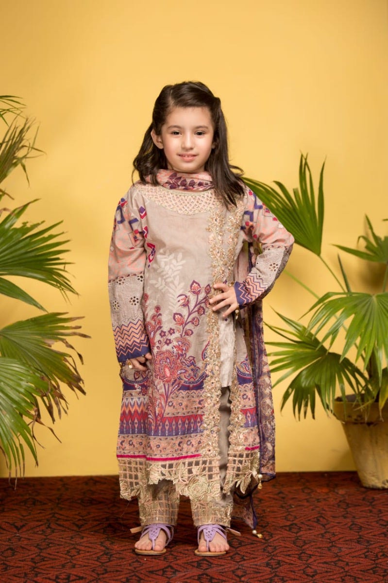 Kids Luxury Eid Lawn Ready to Wear Collection by Simrans CS-2012