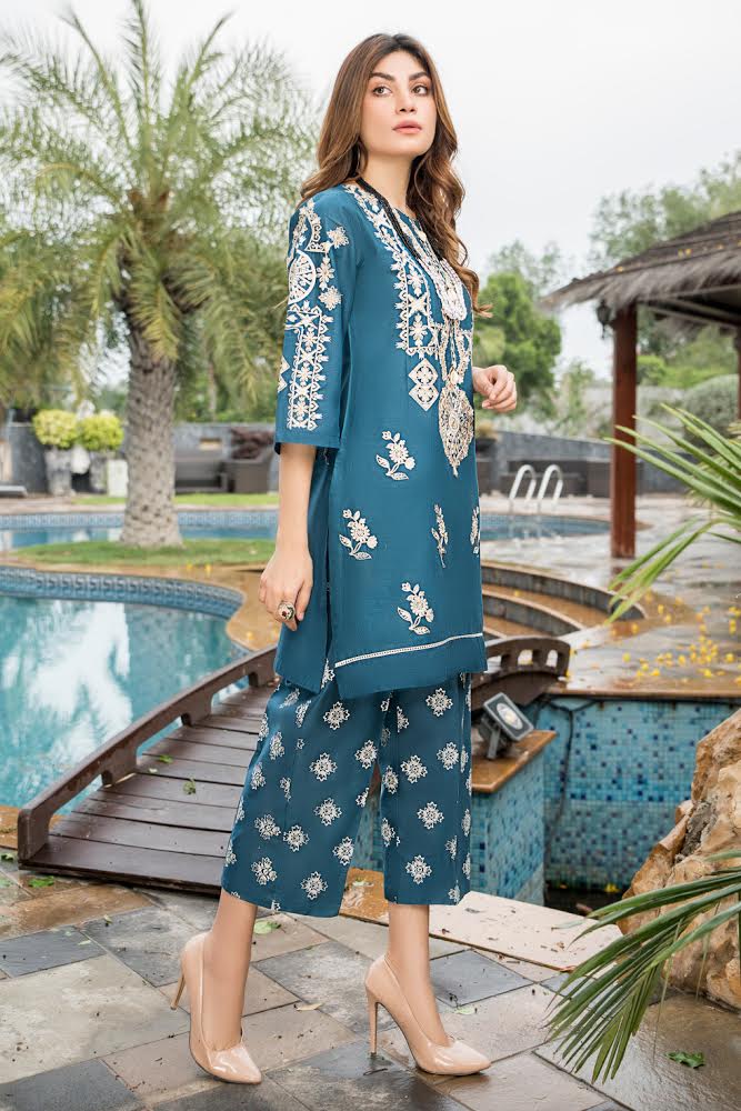 Eid Ready to Wear 2 Pcs Collection by Zaiwa 23