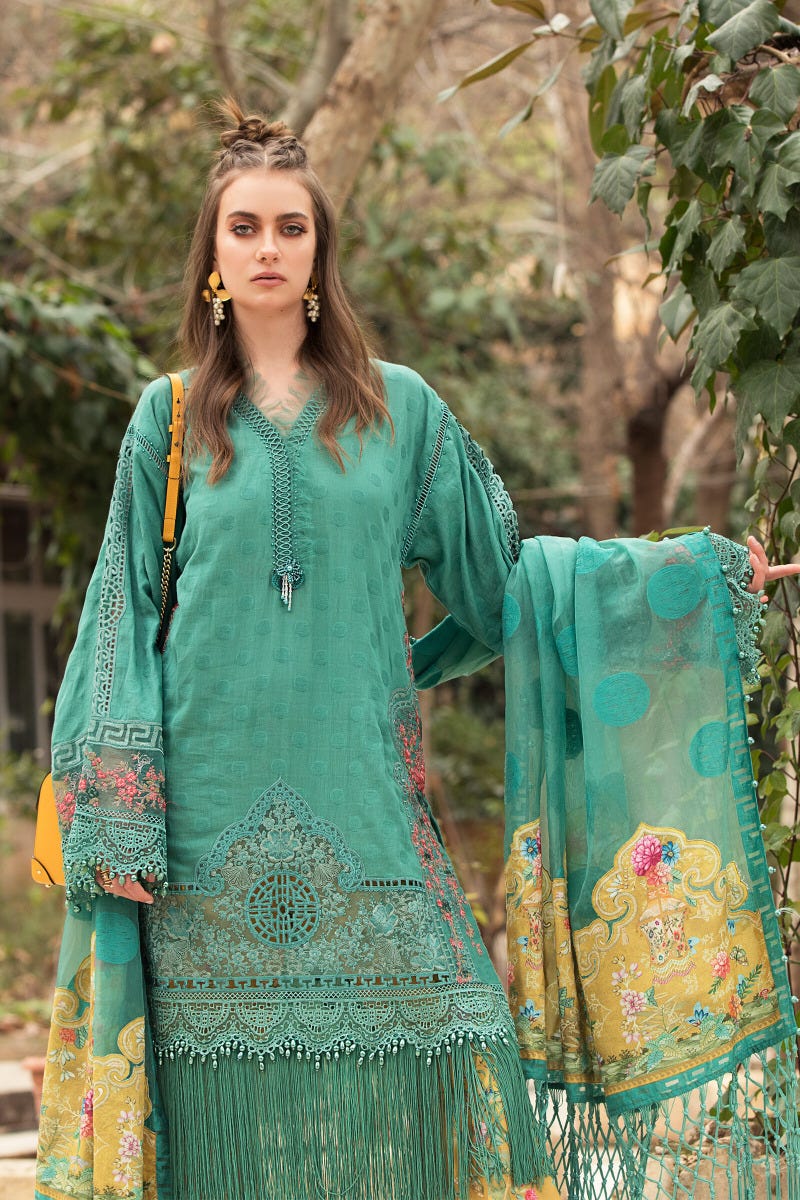 Maria B Luxury Lawn Ready to Wear Collection 7B