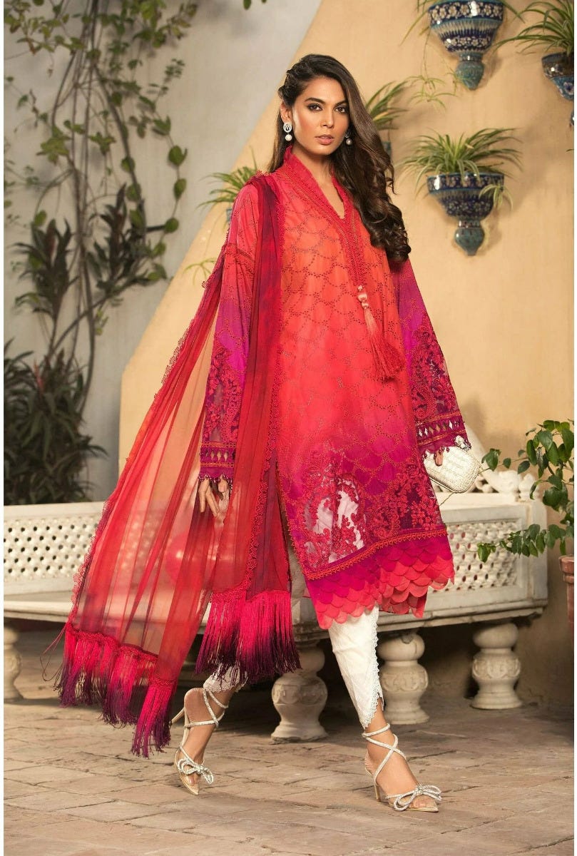 Luxury Lawn Ready to wear collection by Maria B 09B