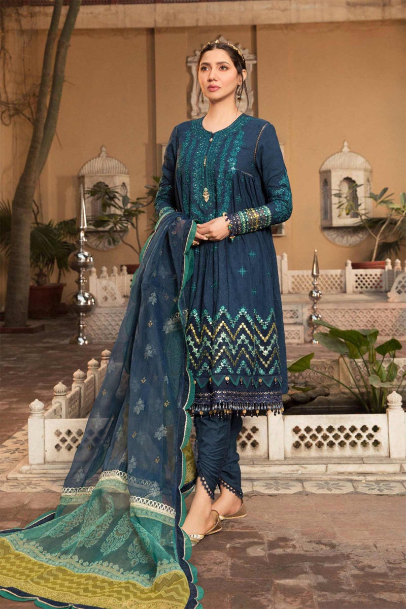 Luxury Lawn Ready to wear collection by Maria B 15B