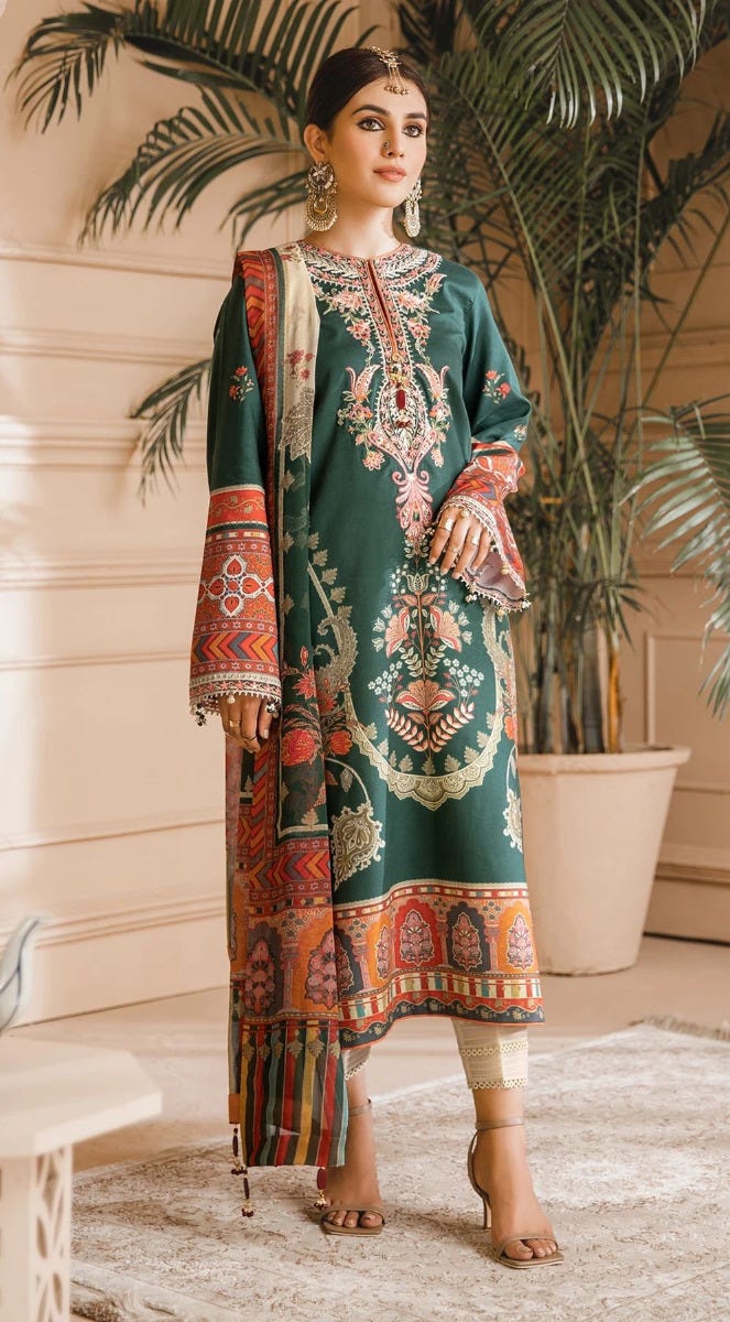 Winter Cambric Ready to Wear Collection of Anaya by Kiran Chaudhry 07