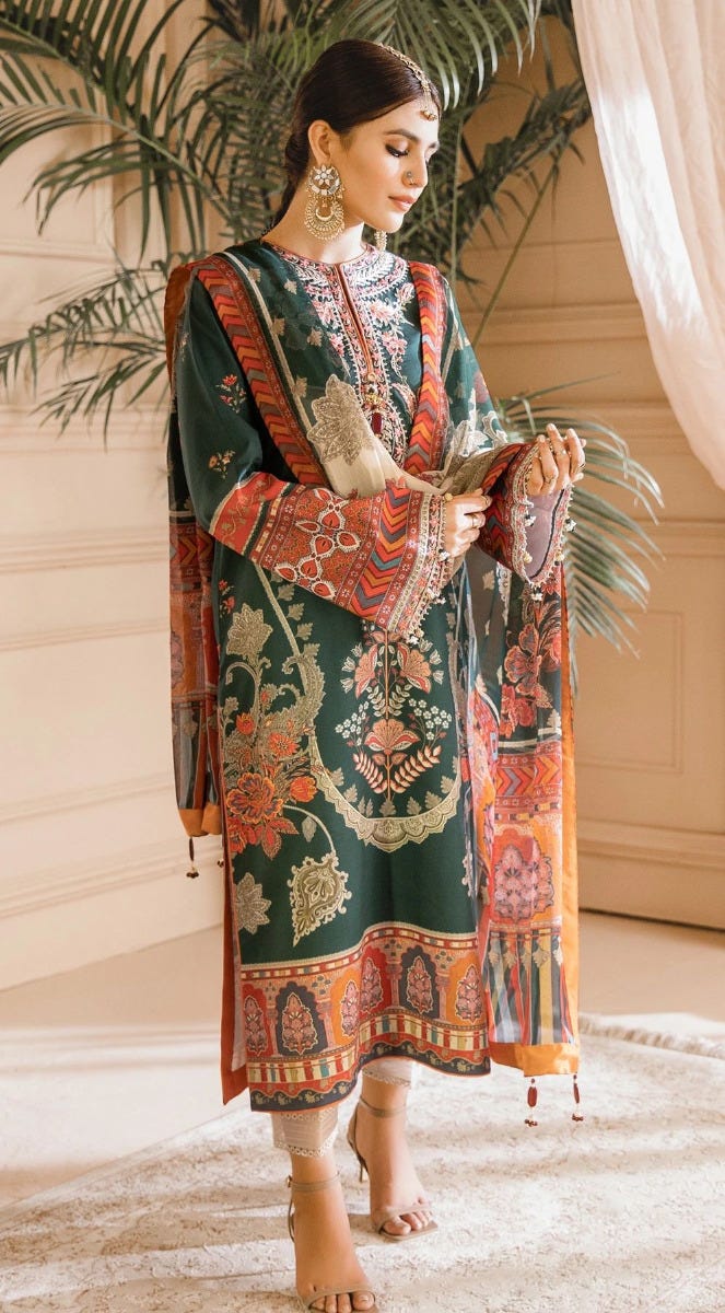 Winter Cambric Ready to Wear Collection of Anaya by Kiran Chaudhry 07