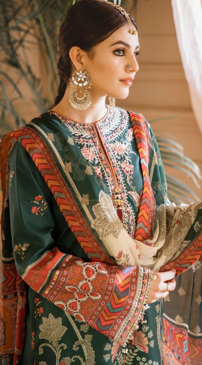 Winter Cambric Ready to Wear Collection of Anaya by Kiran Chaudhry 07