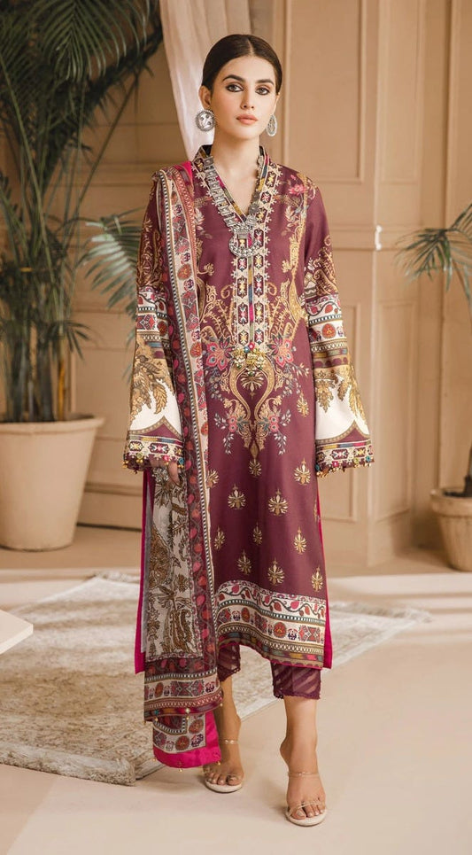 Winter Cambric Ready to Wear Collection of Anaya by Kiran Chaudhry 09