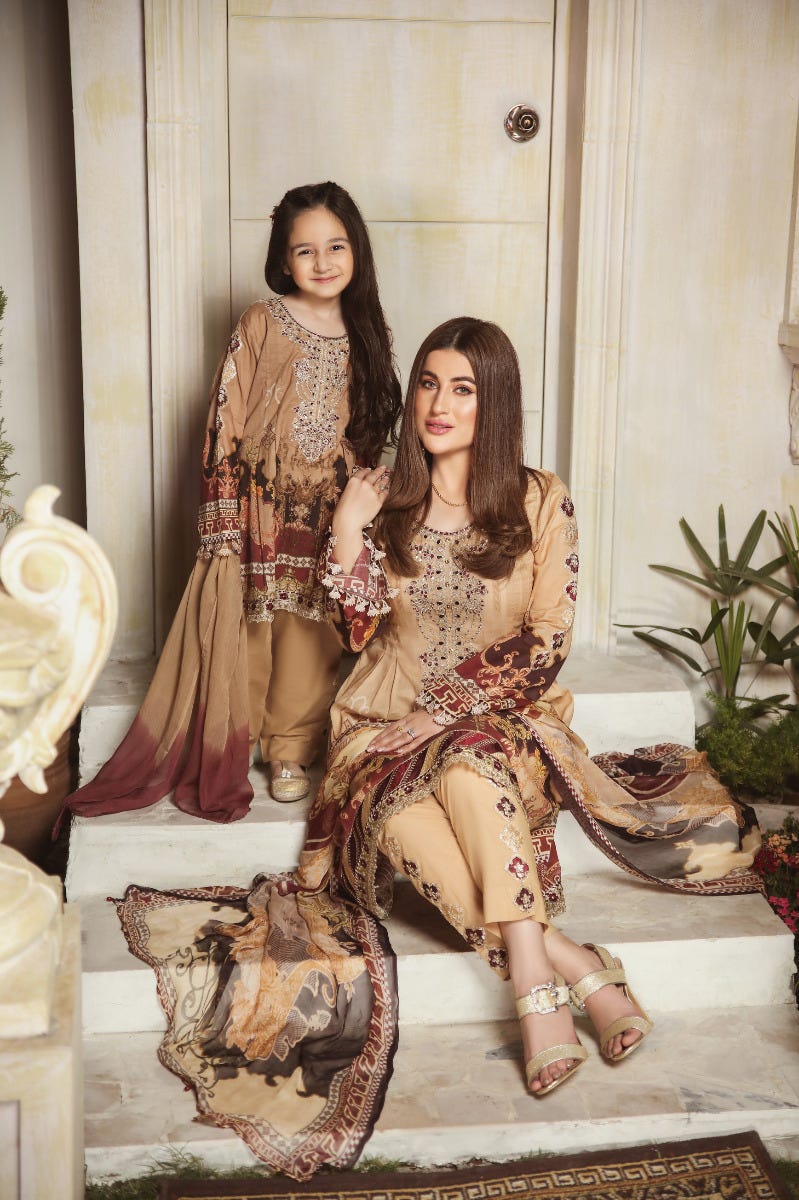 Kids Ready to Wear Eid Sakeena Hasan Collection KSS-61
