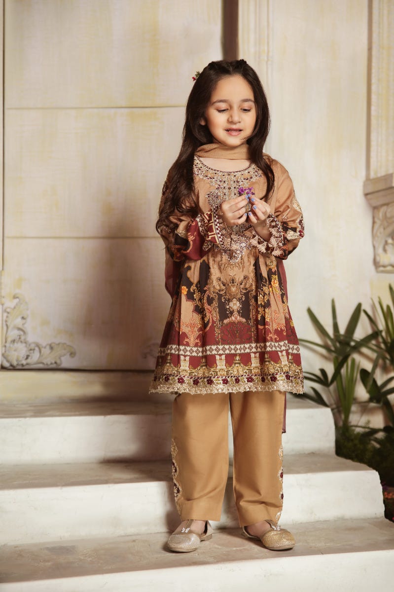 Kids Ready to Wear Eid Sakeena Hasan Collection KSS-61