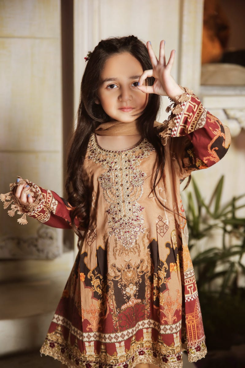 Kids Ready to Wear Eid Sakeena Hasan Collection KSS-61