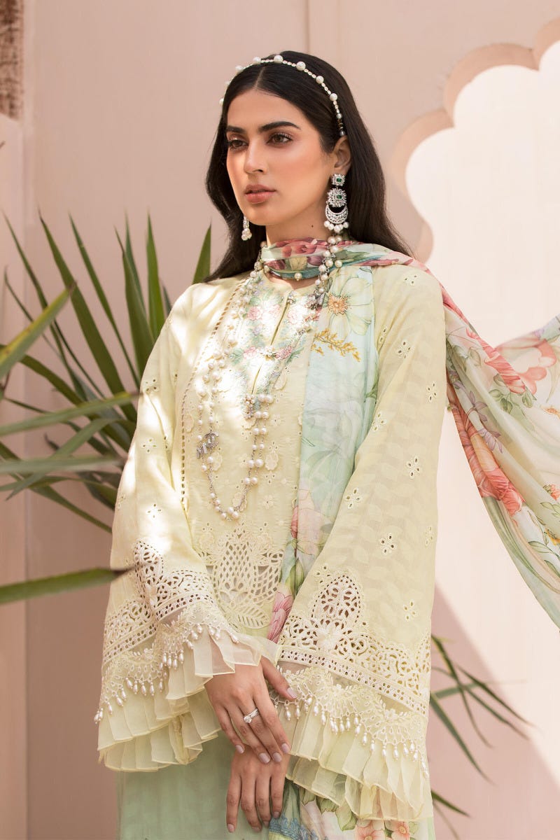 Maria B Luxury Eid Lawn Ready to Wear Collection EL02