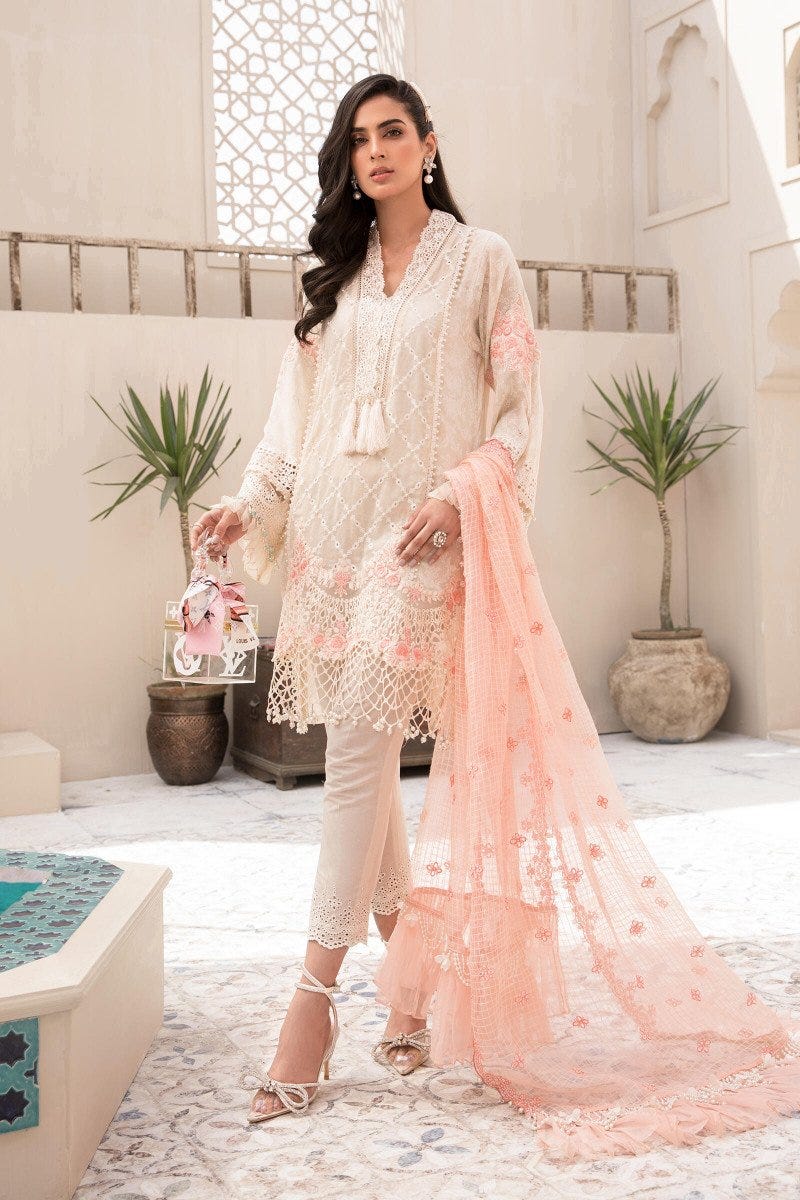 Maria B Luxury Eid Lawn Ready to Wear Collection EL05