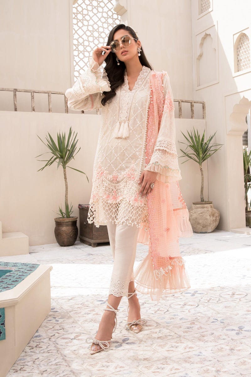 Maria B Luxury Eid Lawn Ready to Wear Collection EL05