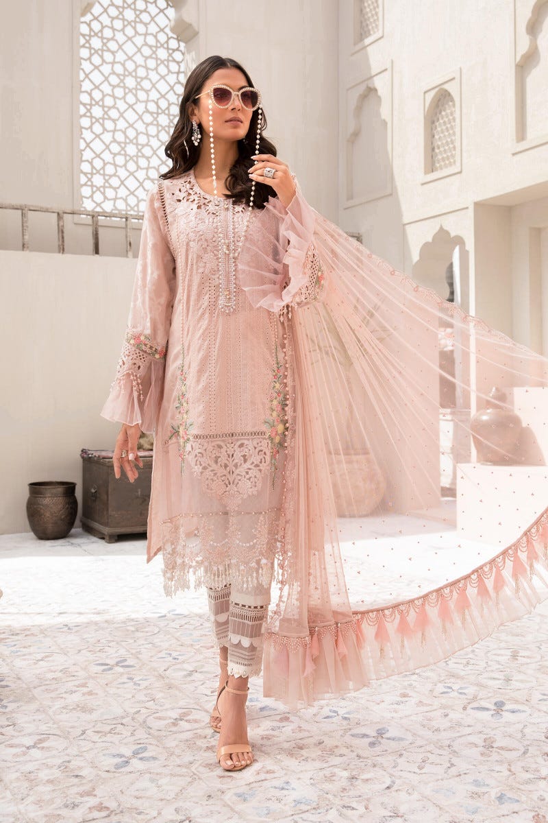 Maria B Luxury Eid Lawn Ready to Wear Collection EL06