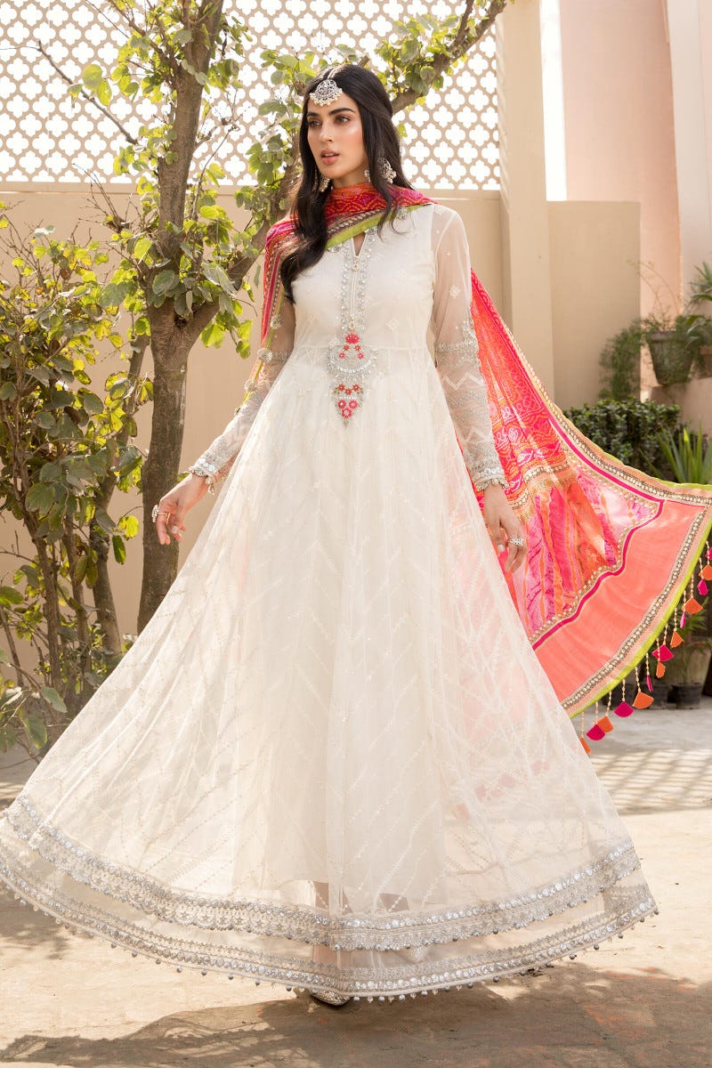 Maria B Luxury Eid Lawn Ready to Wear Collection EL08