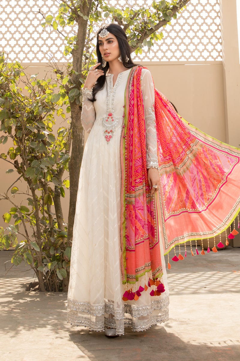 Maria B Luxury Eid Lawn Ready to Wear Collection EL08