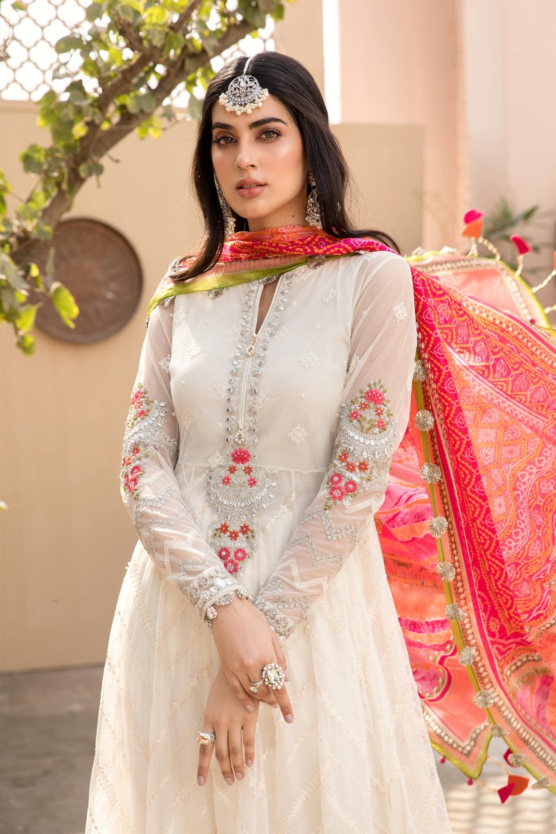 Maria B Luxury Eid Lawn Ready to Wear Collection EL08