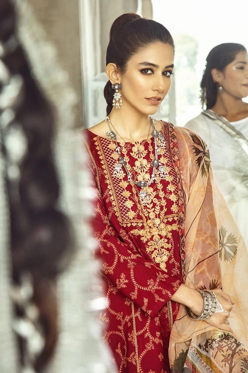 Luxury Lawn Sheesh Mahal Collection by Cross stitch 22