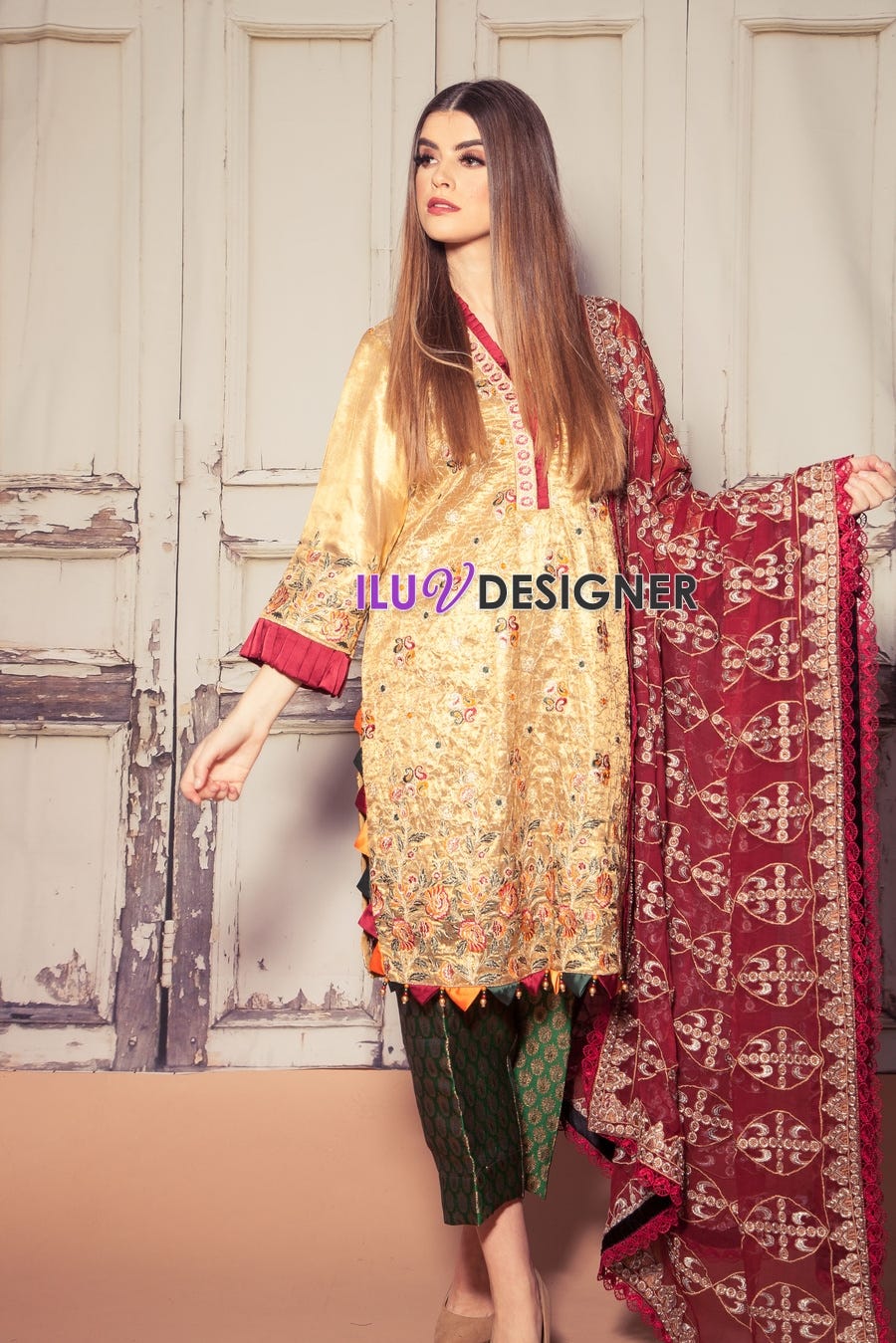Saffron Luxury pret by Gulwarun