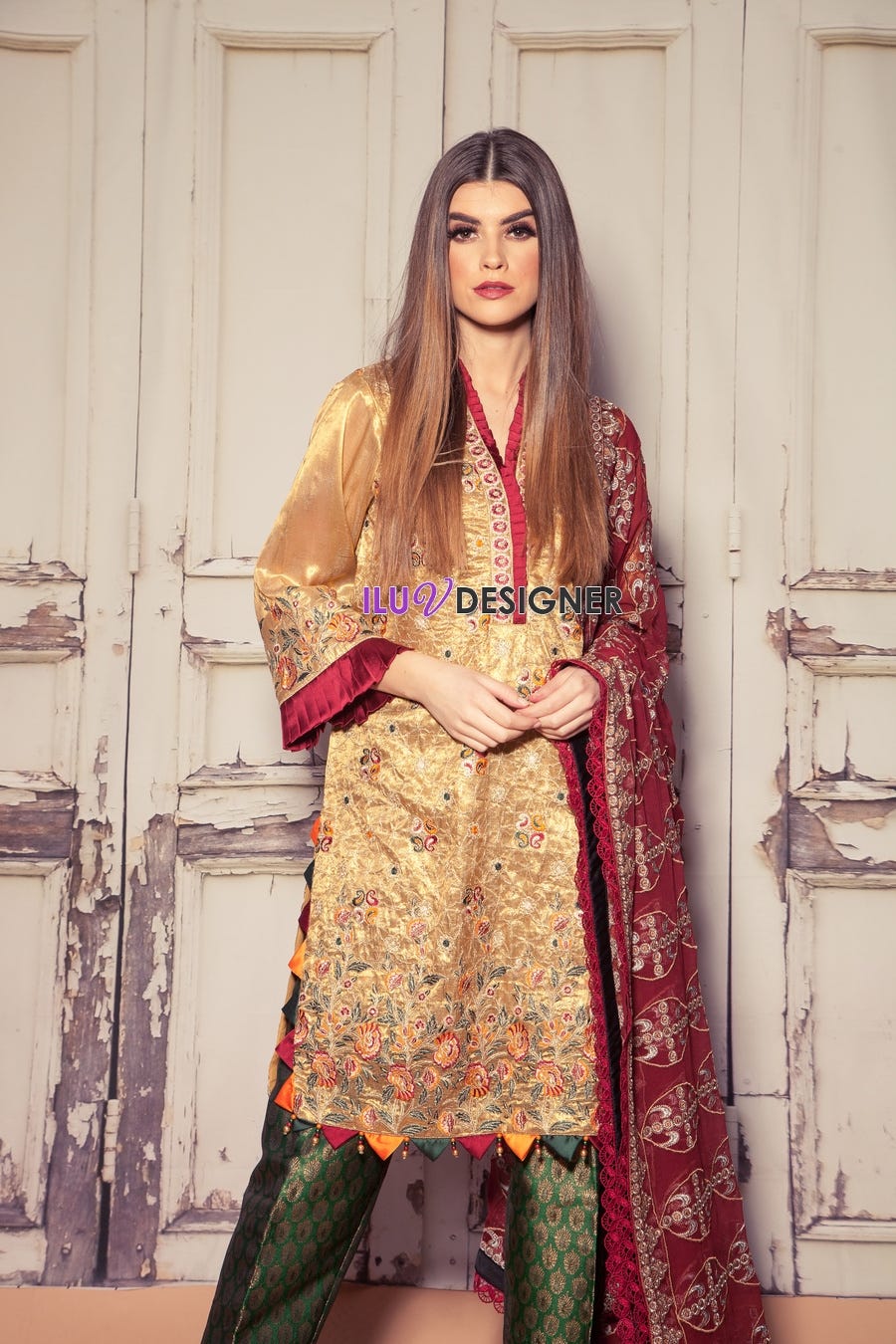 Saffron Luxury pret by Gulwarun