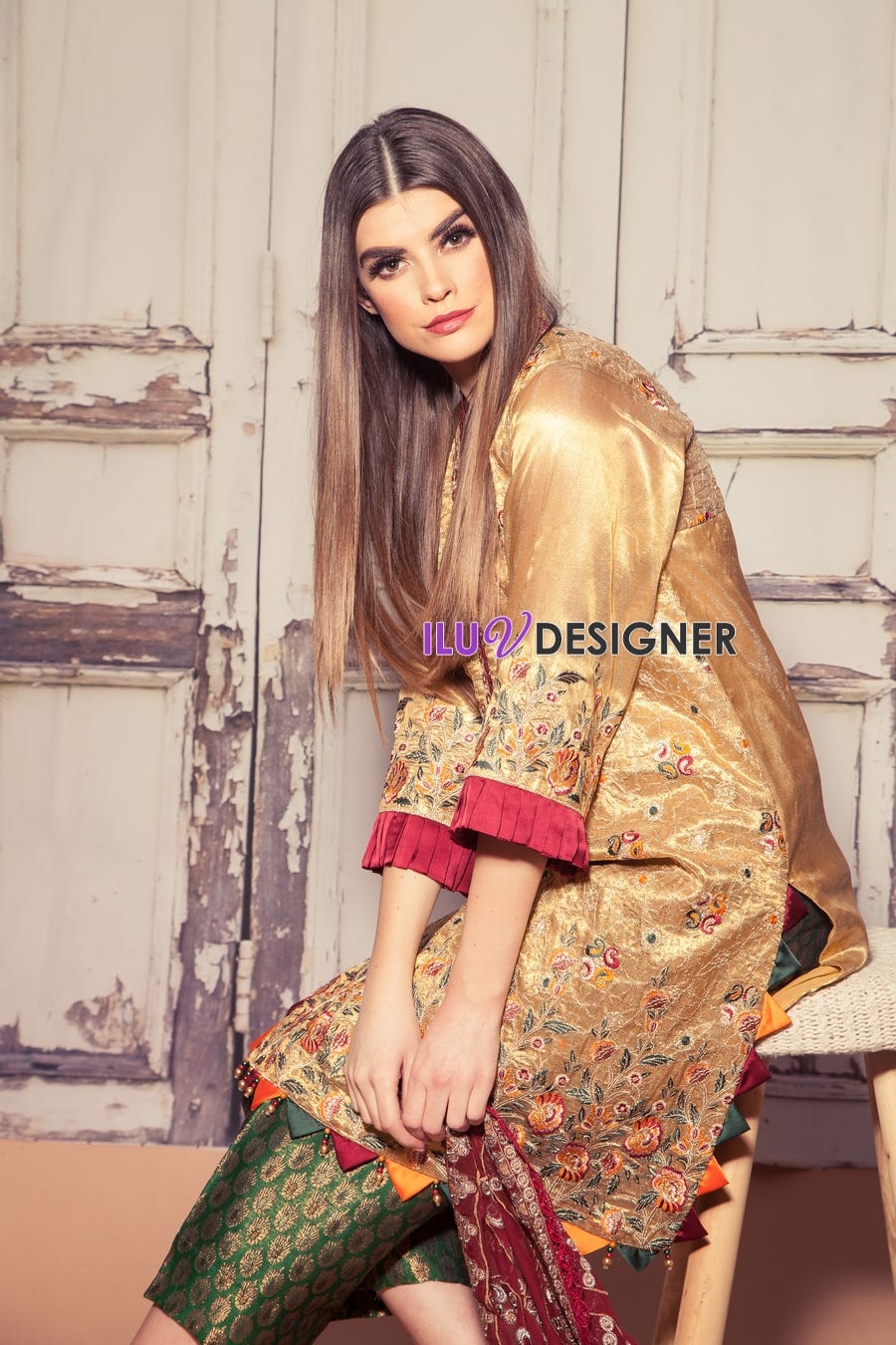 Saffron Luxury pret by Gulwarun