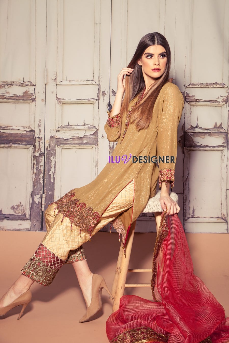 Mahin Luxury pret by Gulwarun