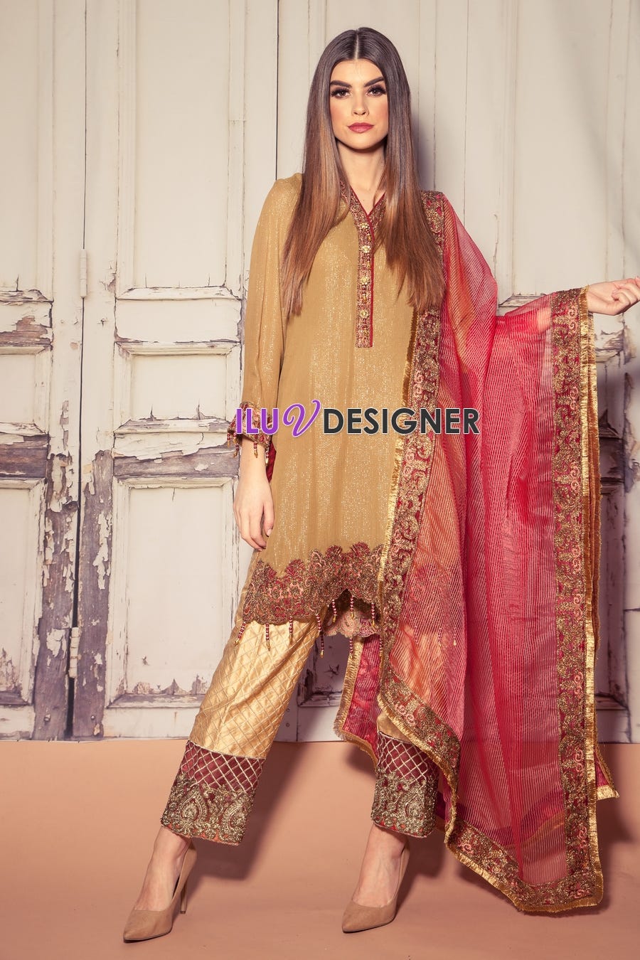 Mahin Luxury pret by Gulwarun